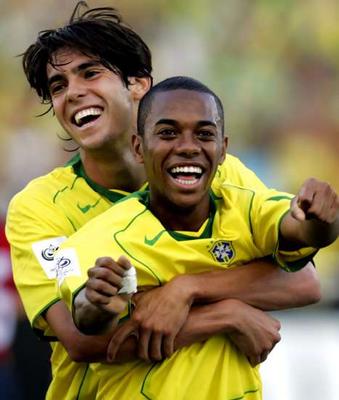 kaka vs robinho