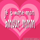 je t'aime ma cherie